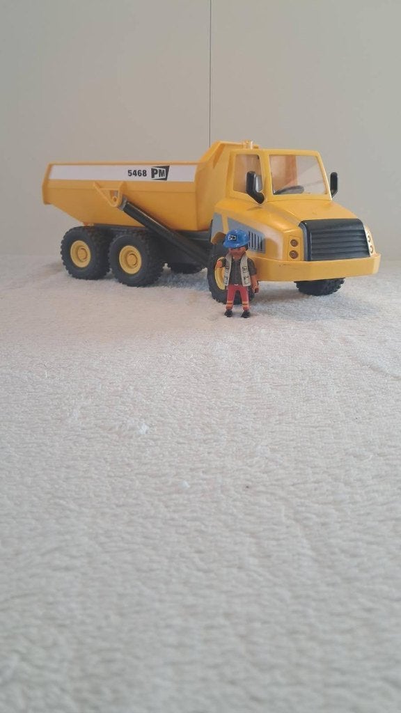 Playmobil: vrachtwagen, Kinderen en Baby's, Ophalen, Gebruikt, Complete set, Voertuig