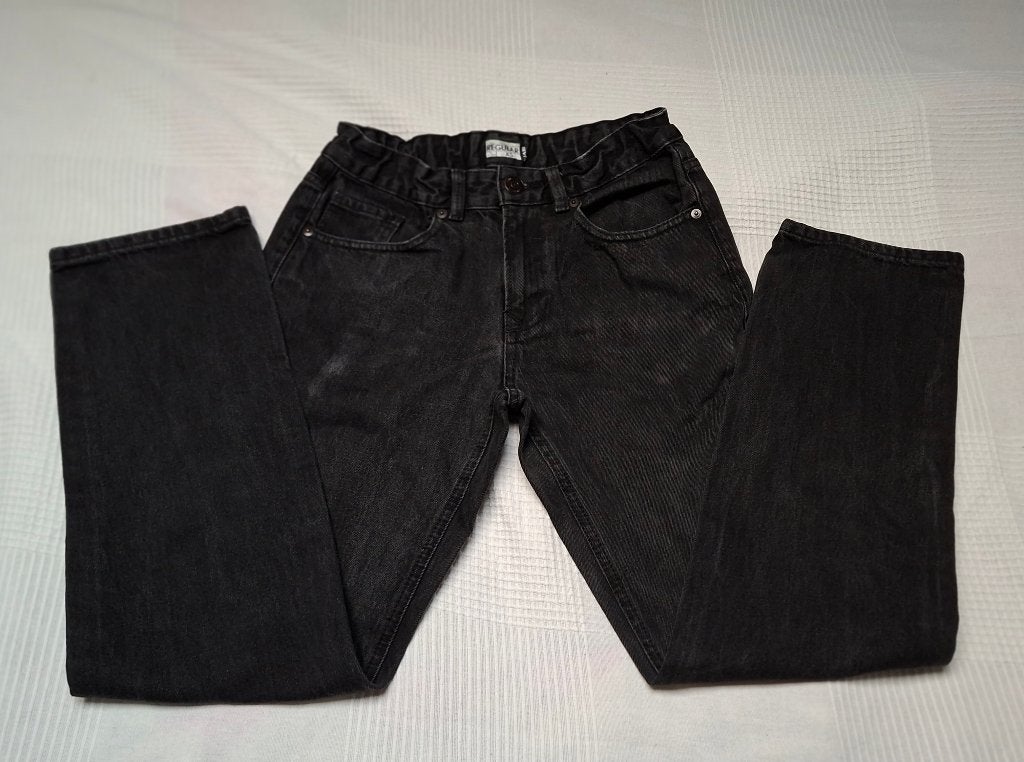 KIABI zwarte jeans (14 jaar/XS), Kinderen en Baby's, Ophalen of Verzenden, Zo goed als nieuw, Jongen, Broek
