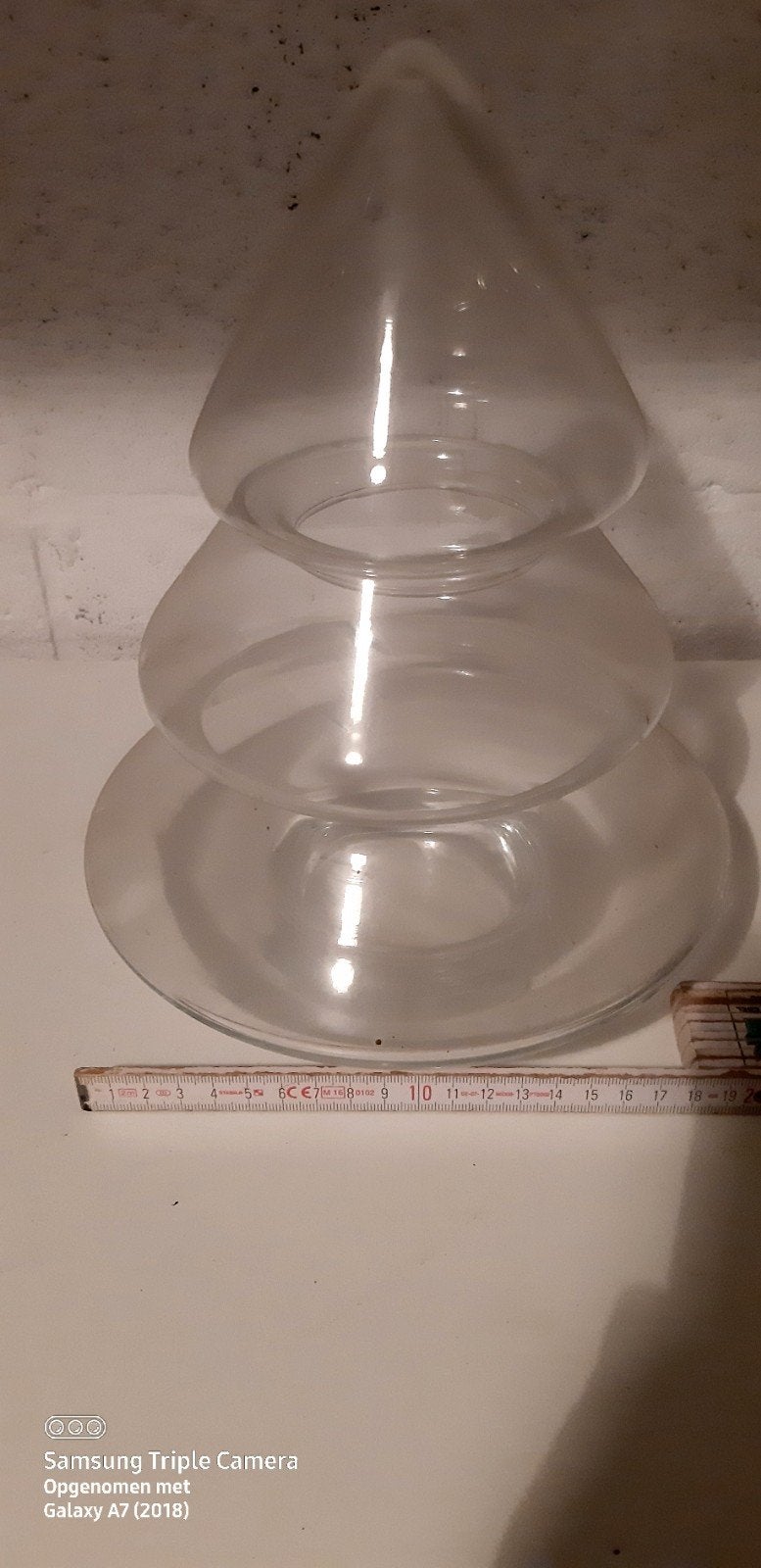 Bocal en verre, arbre de Noël, Enlèvement, Comme neuf