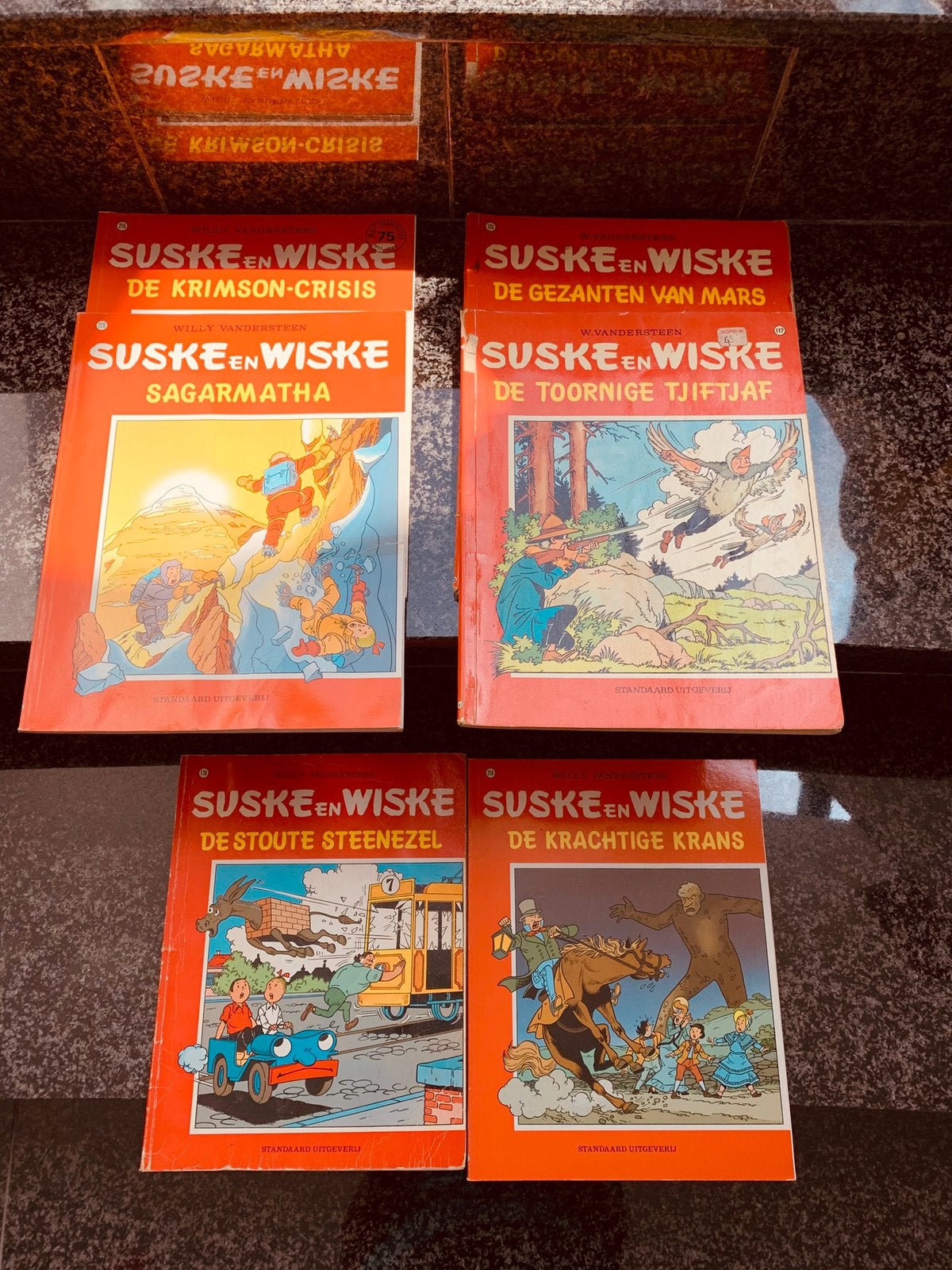 Strips, Enlèvement