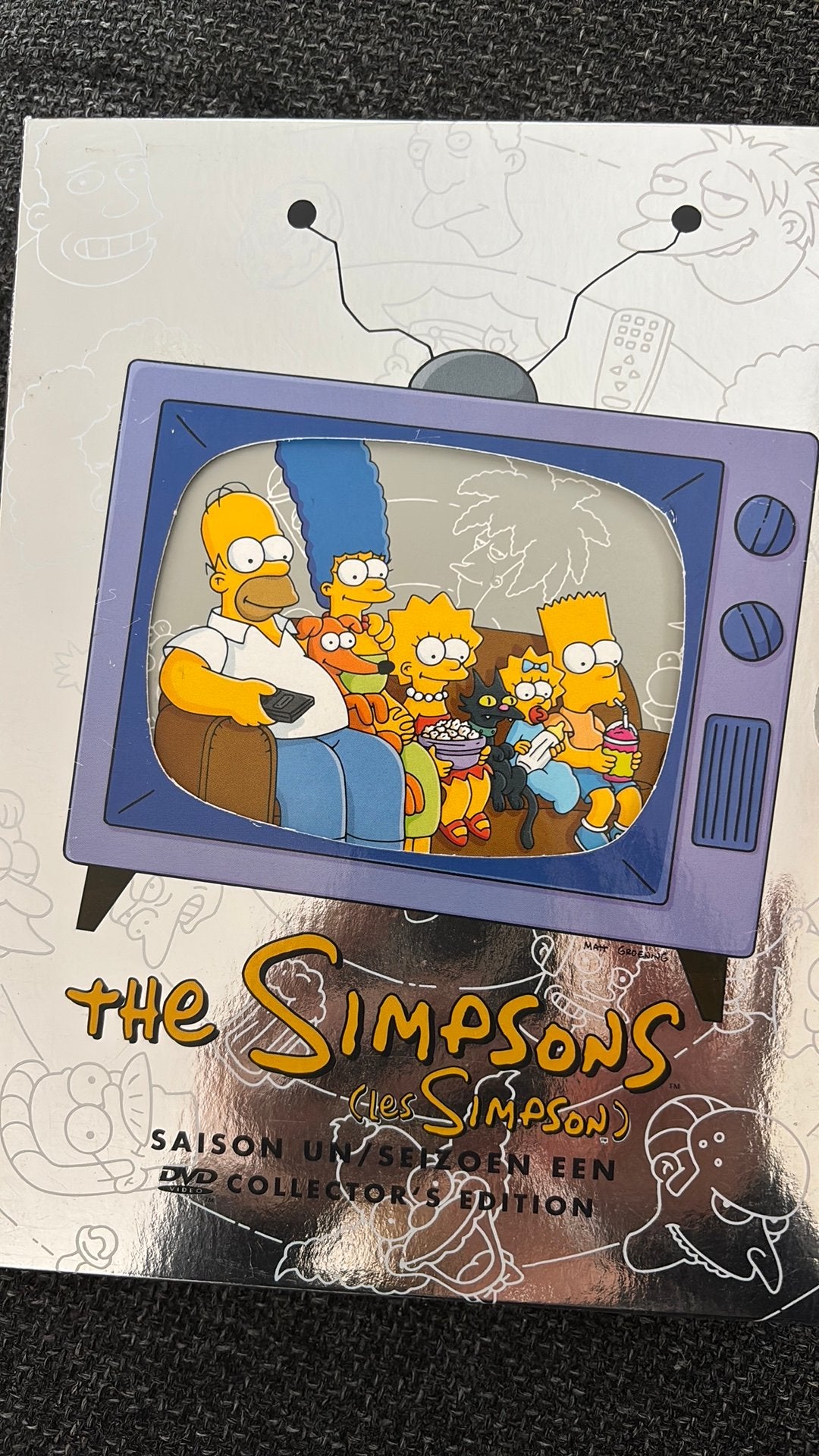 The simpsons seizoen 1, Cd's en Dvd's, Ophalen, Zo goed als nieuw
