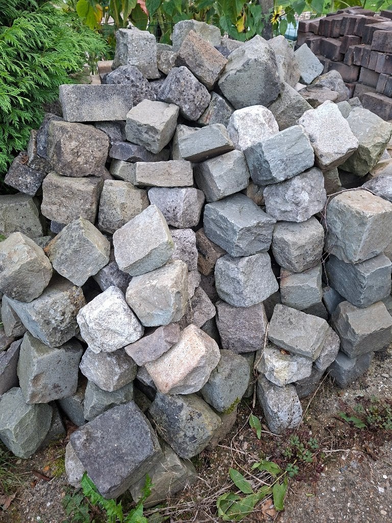 Boeren Kasseien en grote maaskeien, Tuin en Terras, Ophalen, Gebruikt, Overige typen, Natuursteen