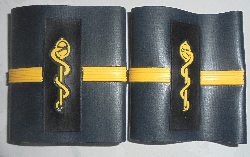 passants (grades)service médical et Major Mod2000, Collections, Objets militaires | Général, Enlèvement ou Envoi, Armée de terre