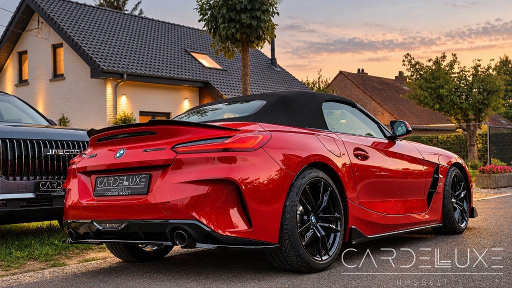 BMW Z4 / 2.0i SANFRANCISCO RED M PACK +SPOILER  PACK!!!, Auto's, Automaat, Dealer onderhouden, 4 cilinders, Cabriolet