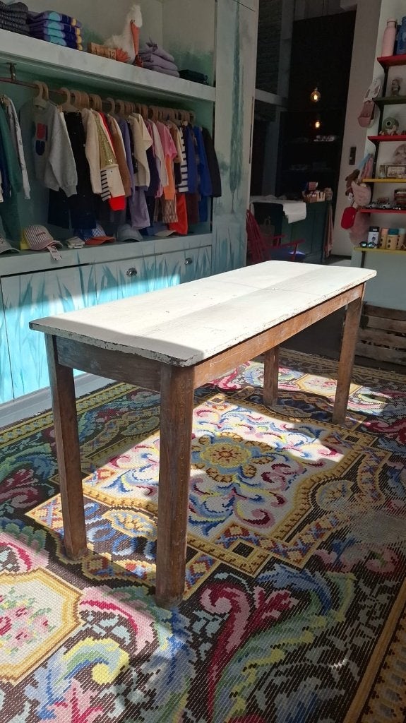 Table en bois, Ancien, Enlèvement, Utilisé, 75 cm ou plus