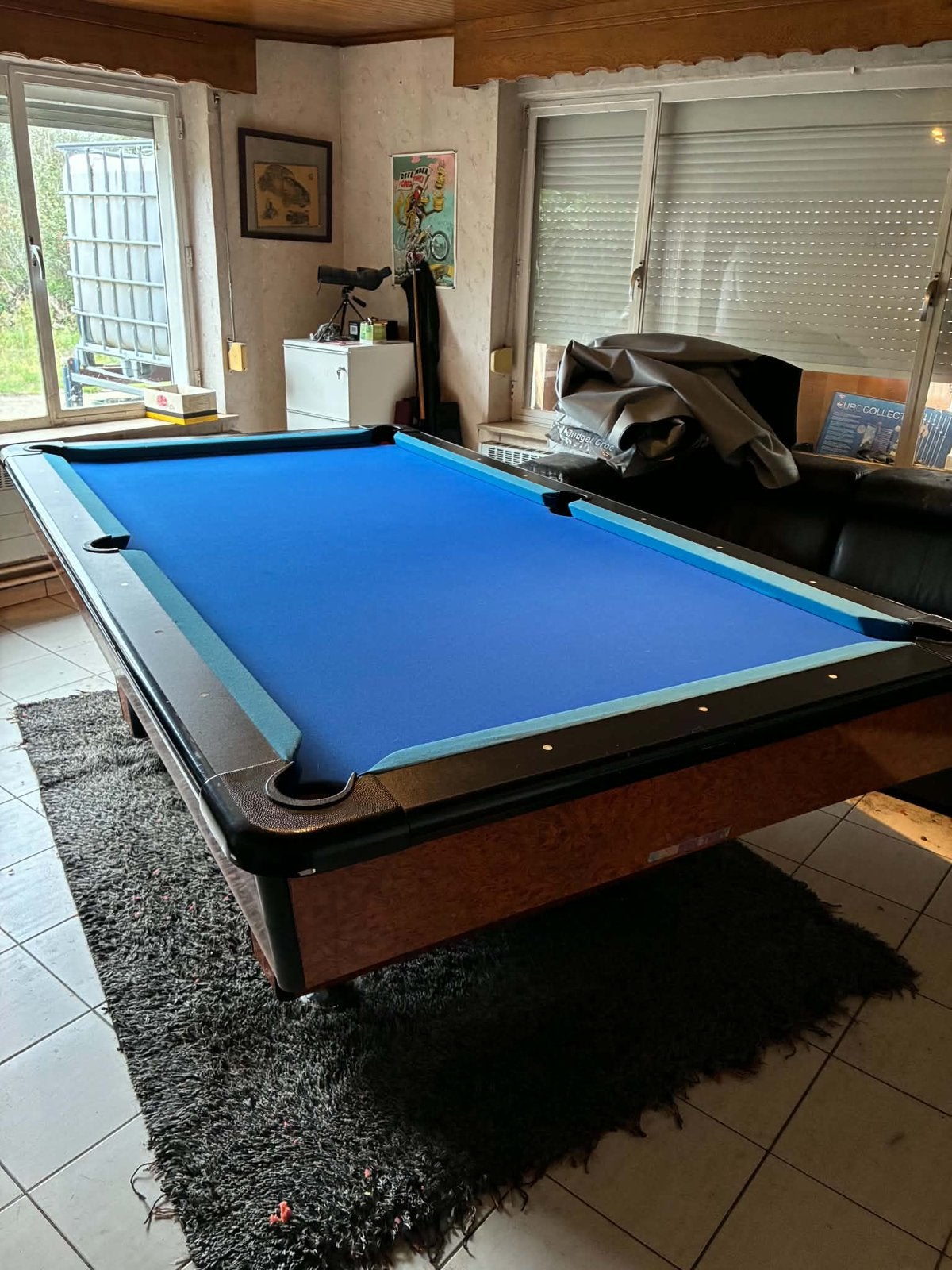 Bilijart, Enlèvement, Utilisé, Table de billard