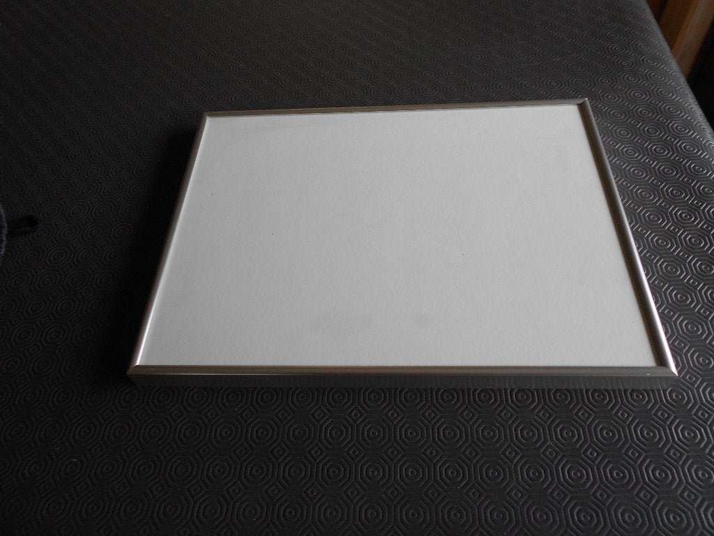 Cadre photo alu 30*40cm, Audio, Tv en Foto, Fotografie | Fotolijsten, Ophalen, Gebruikt, Met glas, Metaal