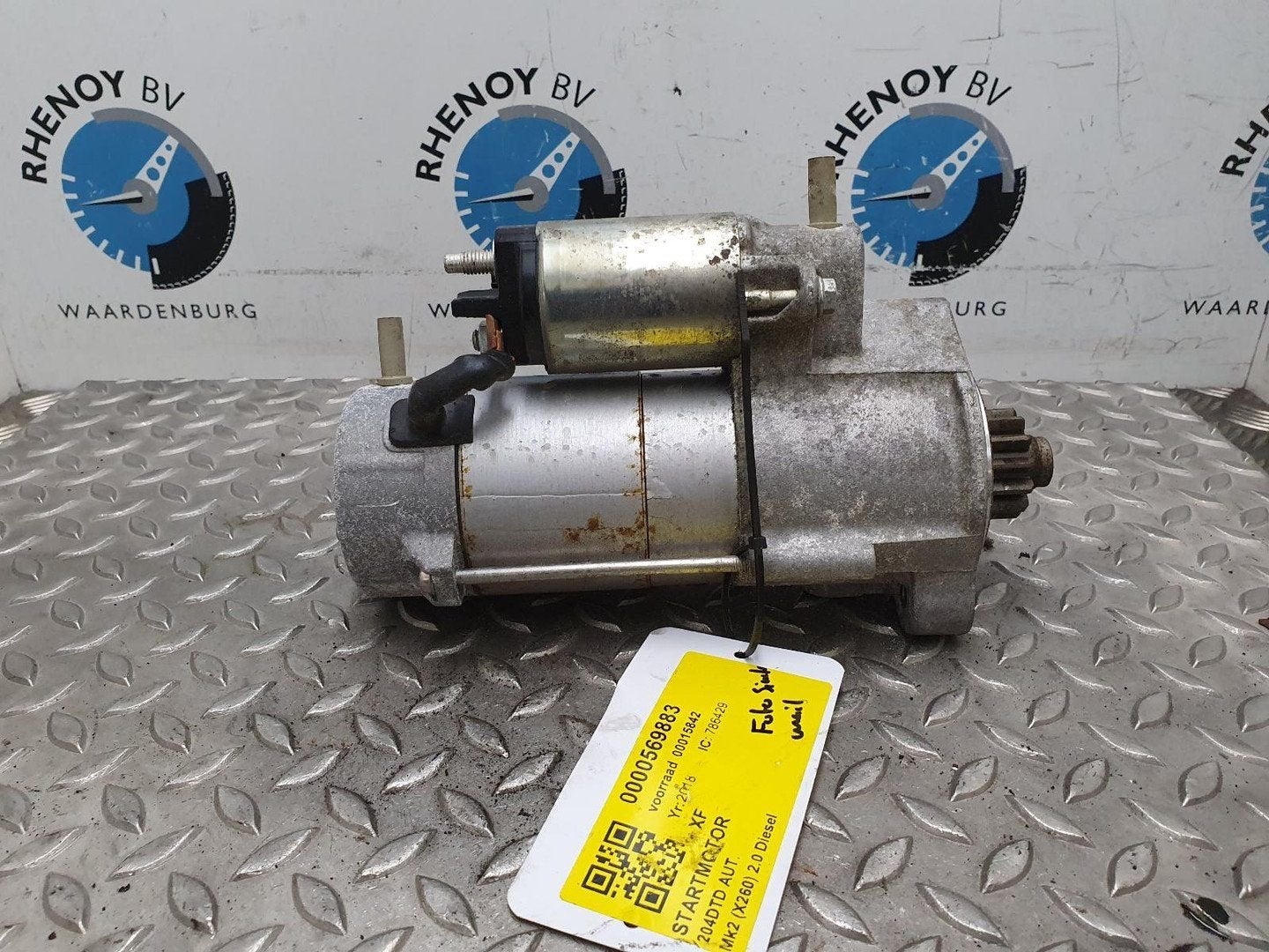 JAGUAR XF X260 STARTMOTOR 2018, Ophalen of Verzenden, Gebruikt, ARN erkend