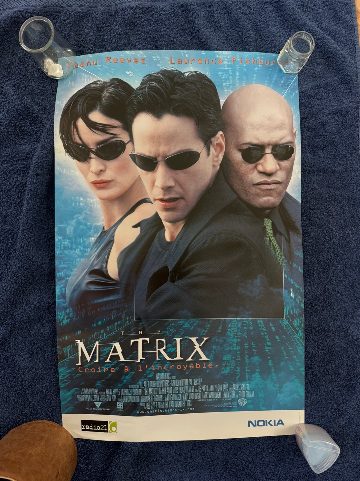The Matrix poster, Collections, Posters & Affiches, Enlèvement ou Envoi, Comme neuf