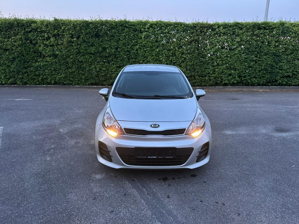 Kia Rio 1.2 | airco | benzine | manueel | 1j garantie, Auto's, Stof, Bedrijf, 5 deurs, Rio