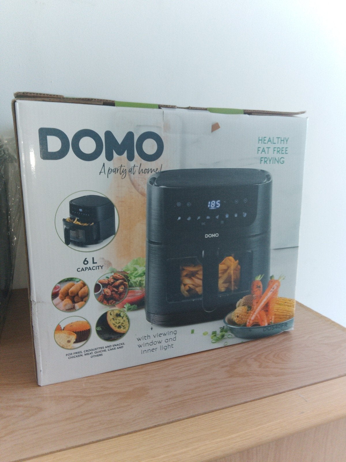 domo airfryer, Ophalen, Airfryer