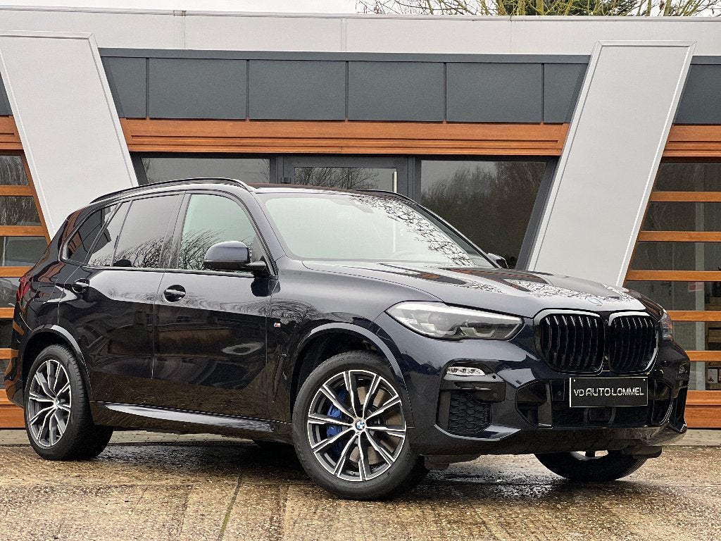 BMW X5 45e '21 -M SPORT/ LUCHT/ 360CAMERA/LED/GARANTIE, Cuir, Détection des panneaux routiers, Achat, Entreprise