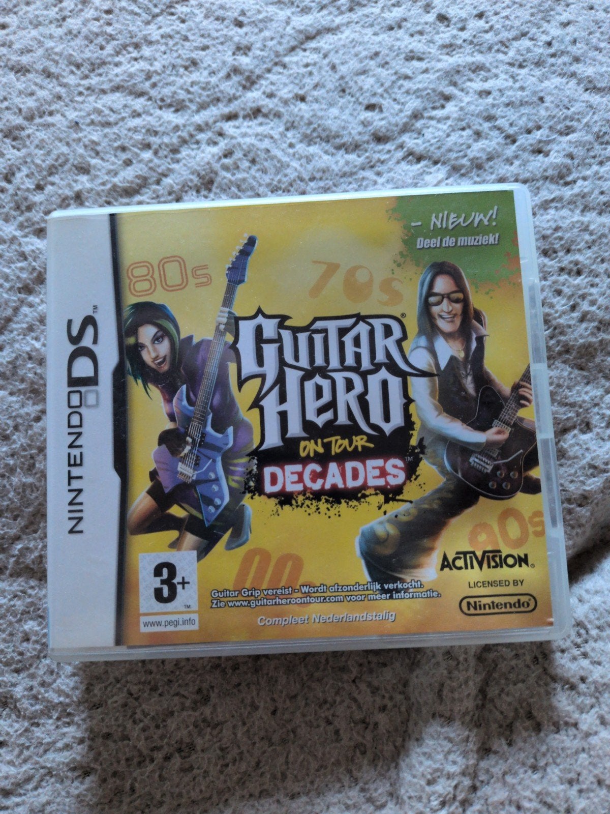 Nintendo ds guitar hero on tour decades, Games en Spelcomputers, Ophalen of Verzenden