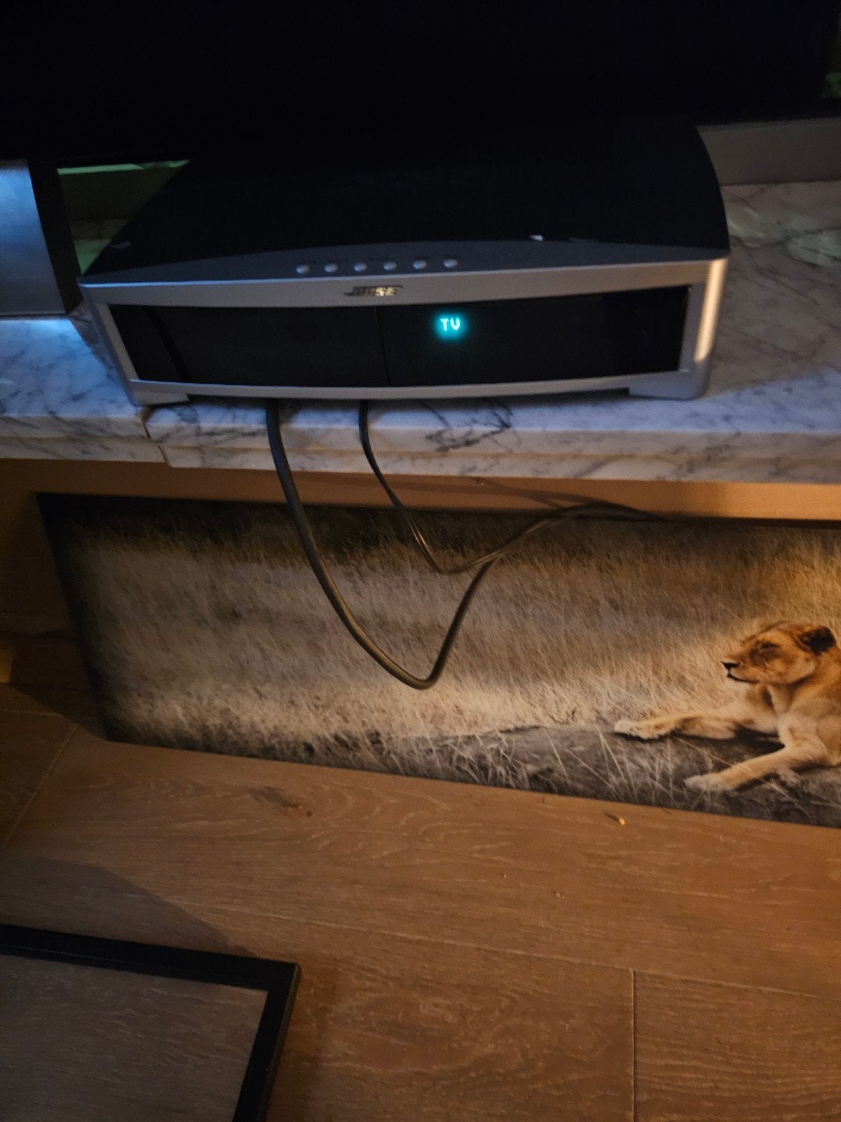 Bose home cinema, Ophalen