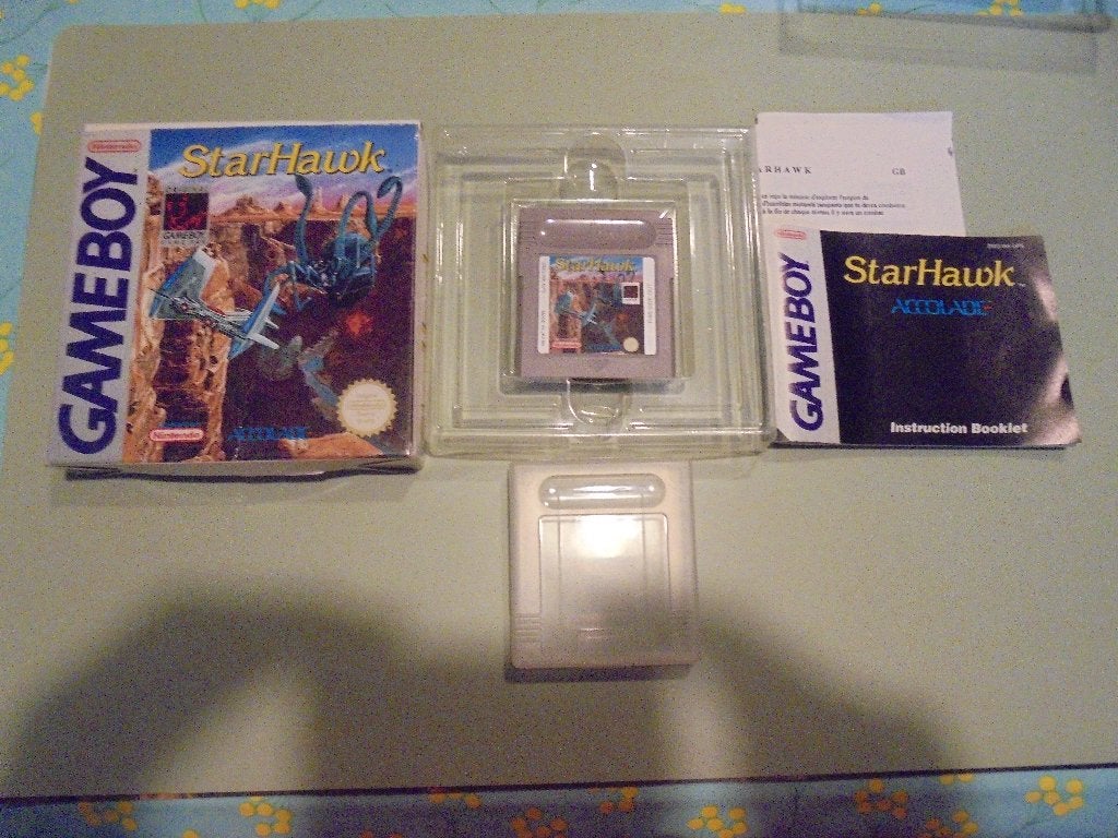 Game boy StarHawk (CIB) zie foto's, Enlèvement, Utilisé