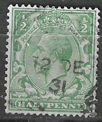 Groot-Brittannie 1912-1922 - Yvert 159 - Koning Georges (ST), Verzenden, Gestempeld