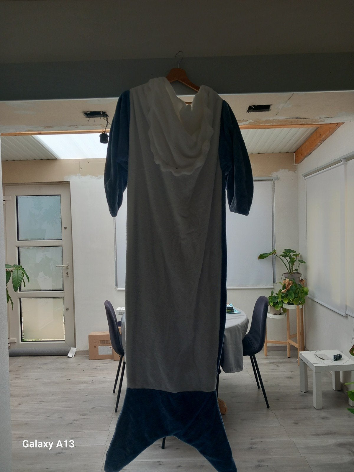 Fleece deken in vorm van vis, Ophalen, Deken