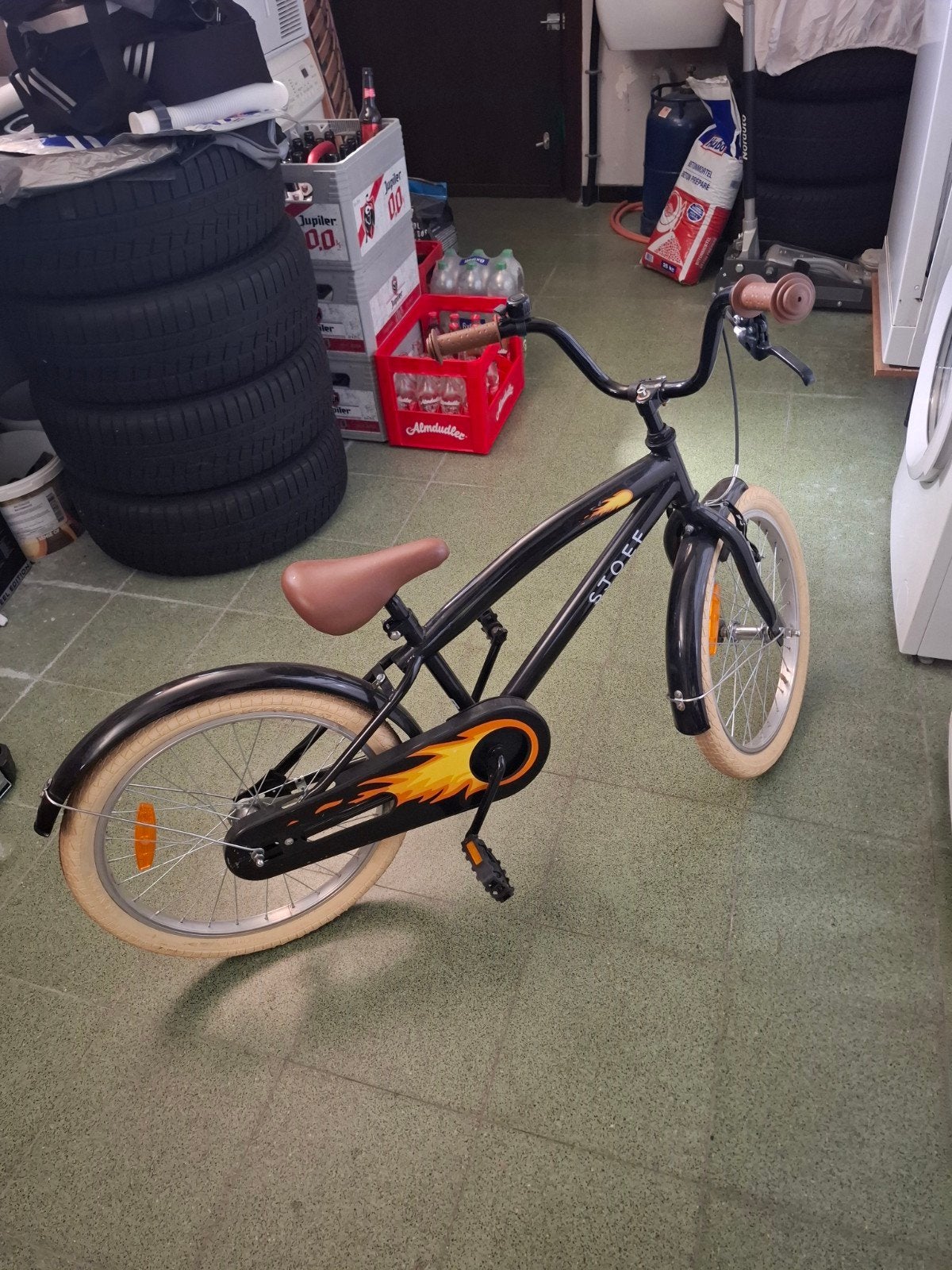 Kinderfiets te koop, Ophalen