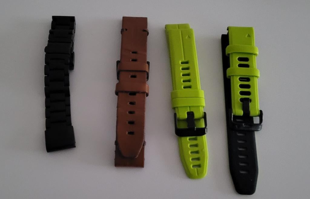 Bandjes Garmin Fenix 6,  20 mm, Ophalen of Verzenden, Zo goed als nieuw