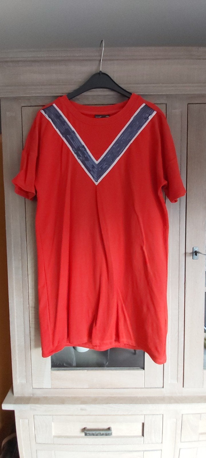 Rood kleed JBC maat 40a/L, Ophalen of Verzenden, Rood