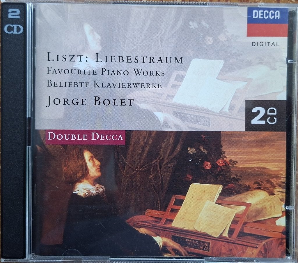 Liszt - Jorge Bolet – Liebestraum / Favorite Piano Works, Ophalen of Verzenden, Gebruikt, Inclusief boekje
