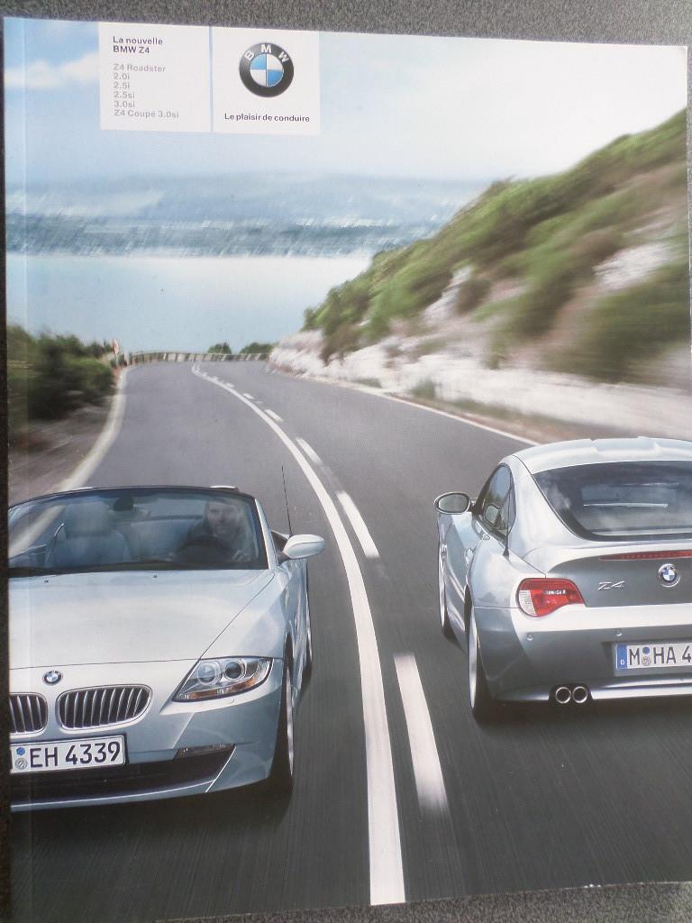 BMW Z4 Roadster & Coupé 2.0 2.5 3.0 2006 - FRANÇAIS, Enlèvement ou Envoi, BMW