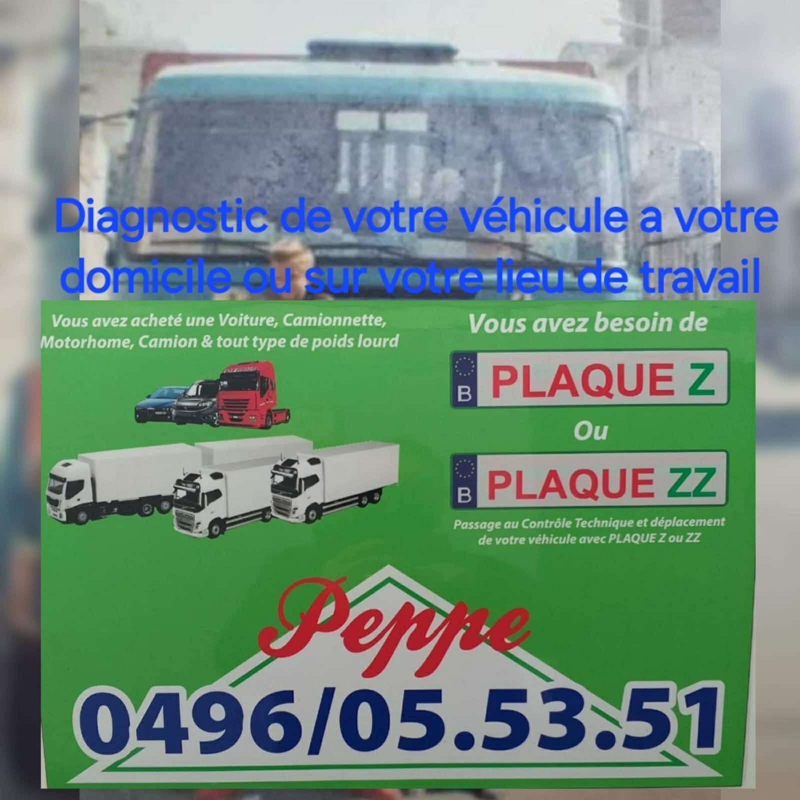 PLAQUE Z LOUVIÈRE PEPPE ETTORE 0496055351, Particulier, Achat
