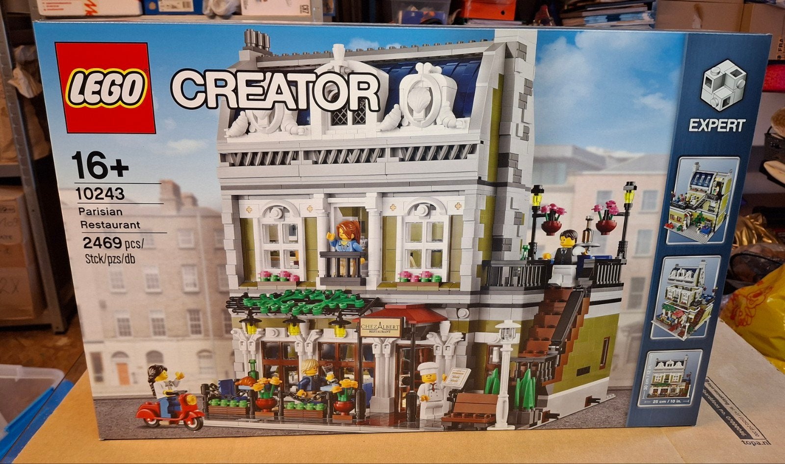 LEGO Creator Expert 10243 Parisian Restaurant, Kinderen en Baby's, Speelgoed | Duplo en Lego, Lego, Nieuw, Ophalen of Verzenden