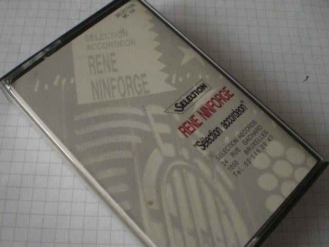K7AUDIO: René Ninforge ‎– Sélection Accordéon, Gebruikt, Verzenden, Overige genres, 1 bandje