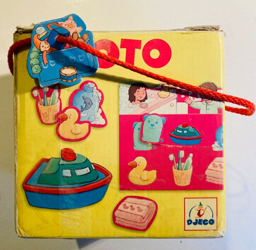 Djeco loto MAISON : avec les pièces découpées - 2 ans, Enlèvement ou Envoi, Utilisé