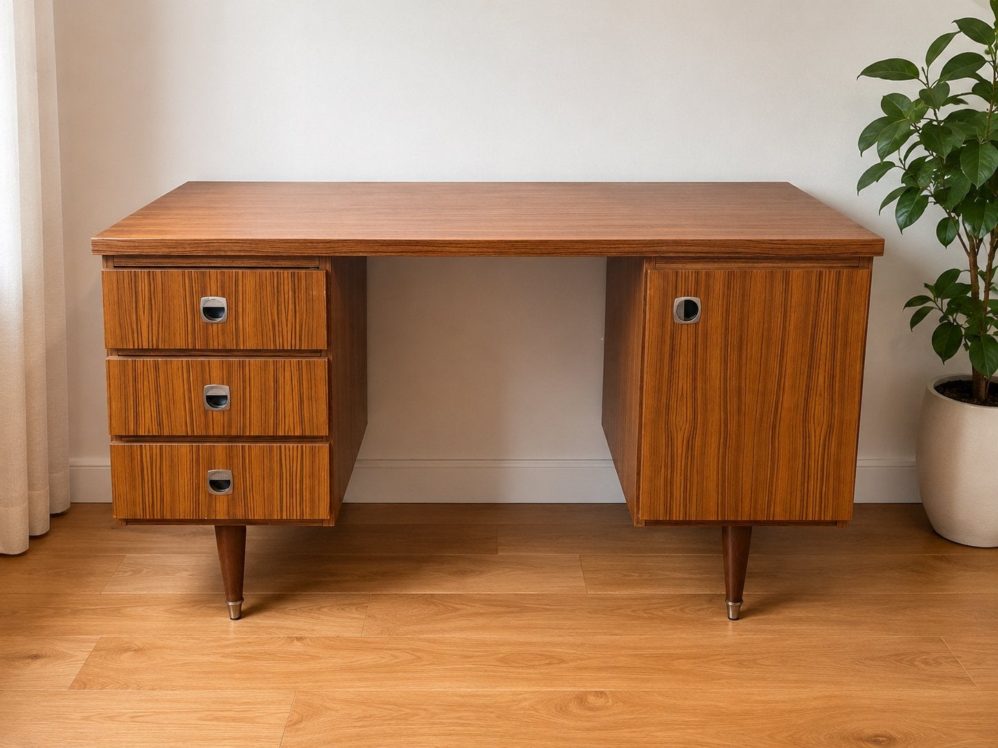 Vintage bureau jaren 60, Huis en Inrichting, Vintage, Ophalen, Gebruikt