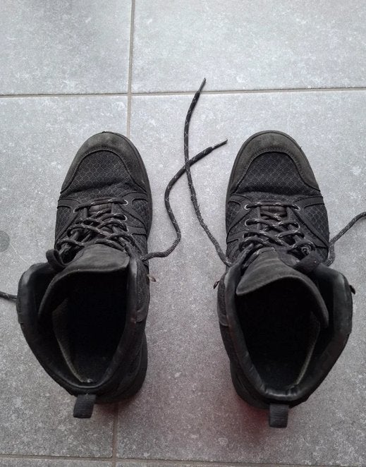 Bottines schoenen Xsensible maat 43, Zwart, Gedragen, Xsensible, Wandelschoenen