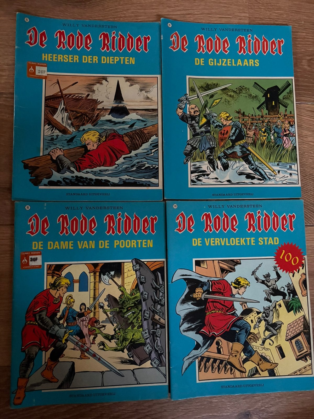 Strips De Rode Ridder, Boeken, Meerdere stripboeken, Ophalen of Verzenden, Gelezen