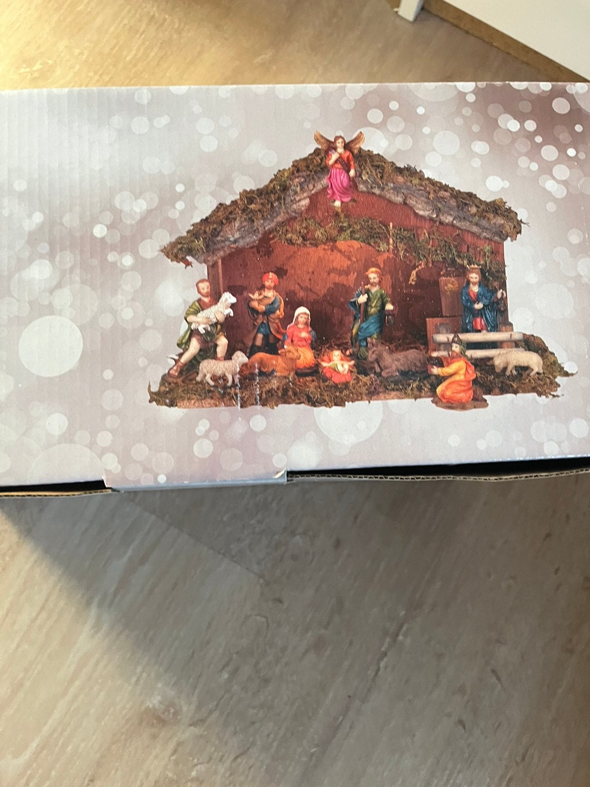 Kerststal/ kerstkribbe nieuw, Ophalen, Nieuw