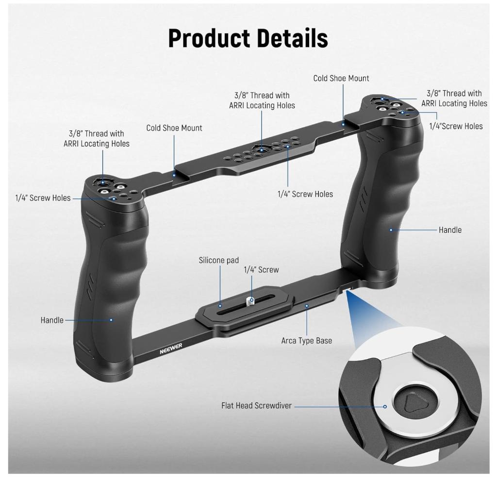 Neewer universal Camera Cage (Nieuw), Enlèvement ou Envoi, Neuf