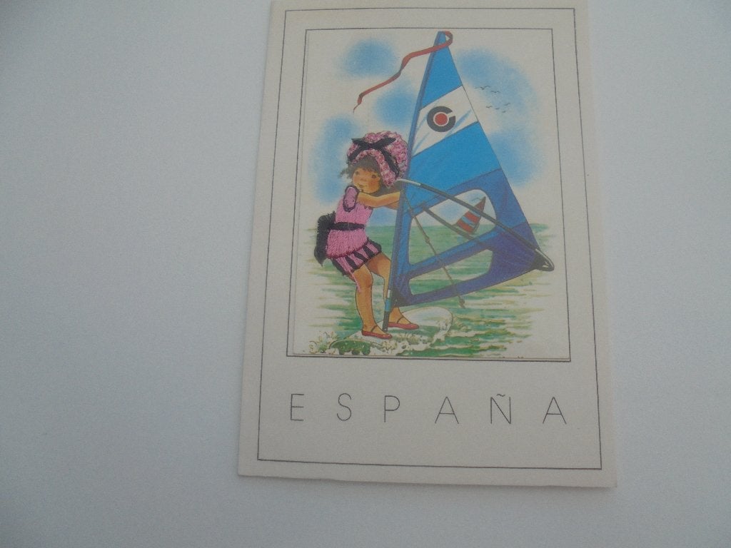 spaanse klederdracht, Verzamelen, Postkaarten | Themakaarten, Ophalen of Verzenden, 1980 tot heden, Ongelopen, Klederdracht