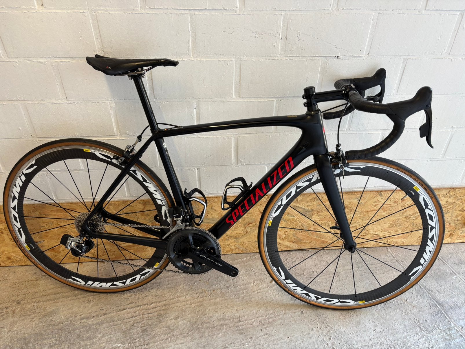 Specialized Tarmac SL4 mt 54 – SRAM Red eTap – Mavic Cosmic, Fietsen en Brommers, 28 inch, Gebruikt, Carbon, Meer dan 20 versnellingen