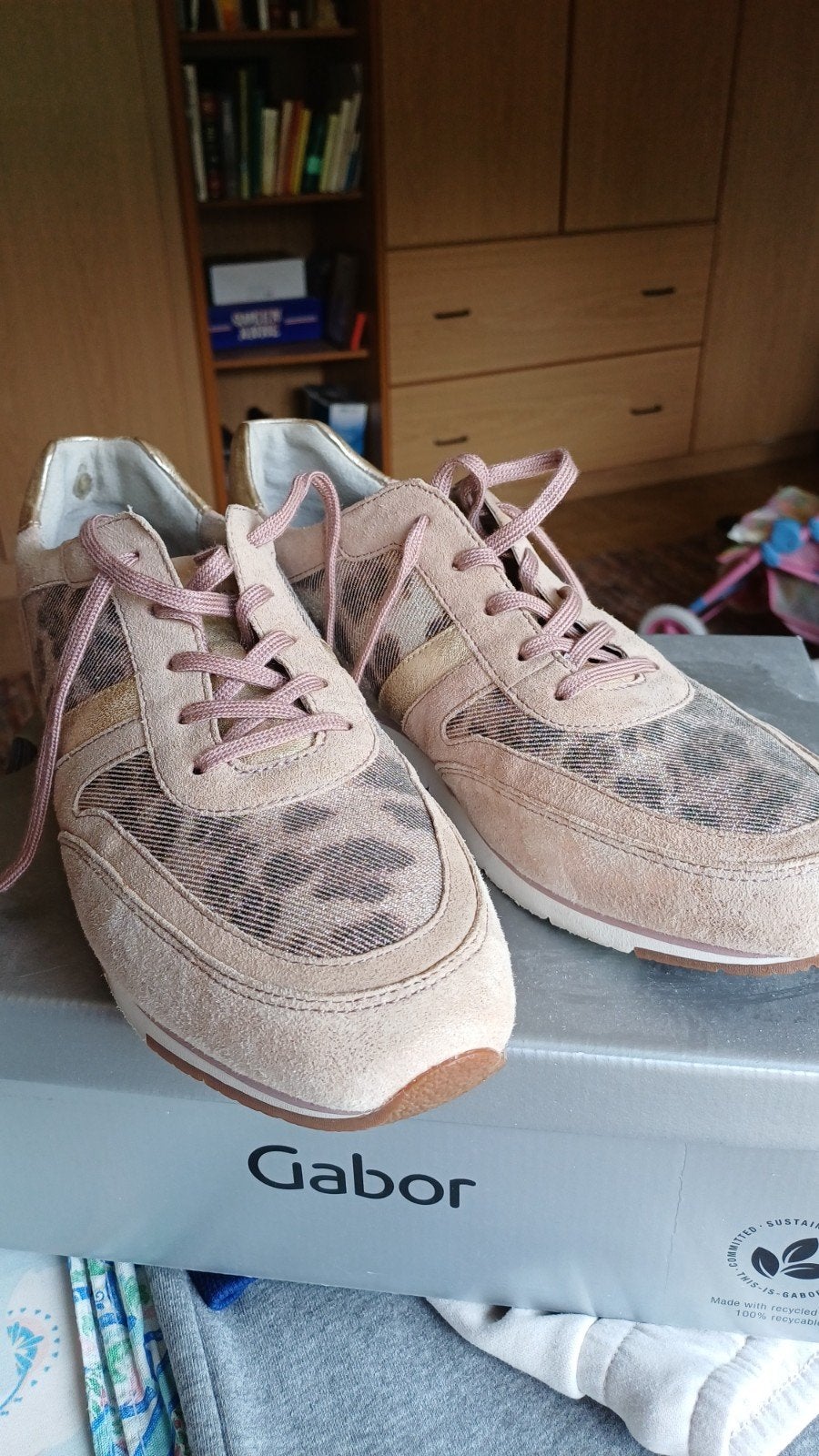 Sneakers Gabor taille 8 (=41,5 - 42) pour femmes, Enlèvement, Beige, Sneakers et Baskets