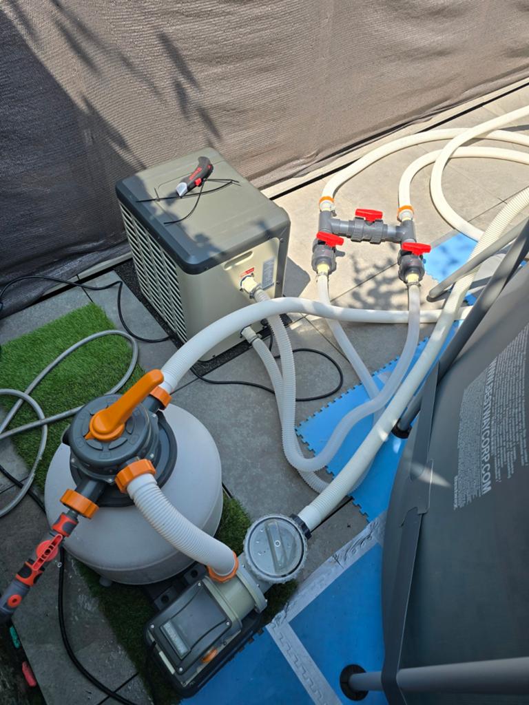 Bestway zandfilter zeer stil en gevuld met 40kg glasparels!, Tuin en Terras, Tuinsproeiers, Ophalen