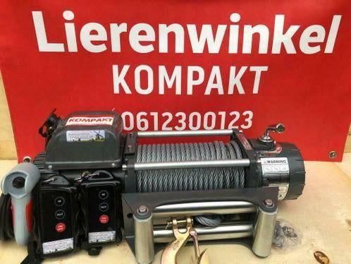 Elektrische lier 12 V 5,9 ton KOMPAKT oprijwagen draadloos, Auto diversen, Auto-accessoires, Nieuw, Ophalen of Verzenden