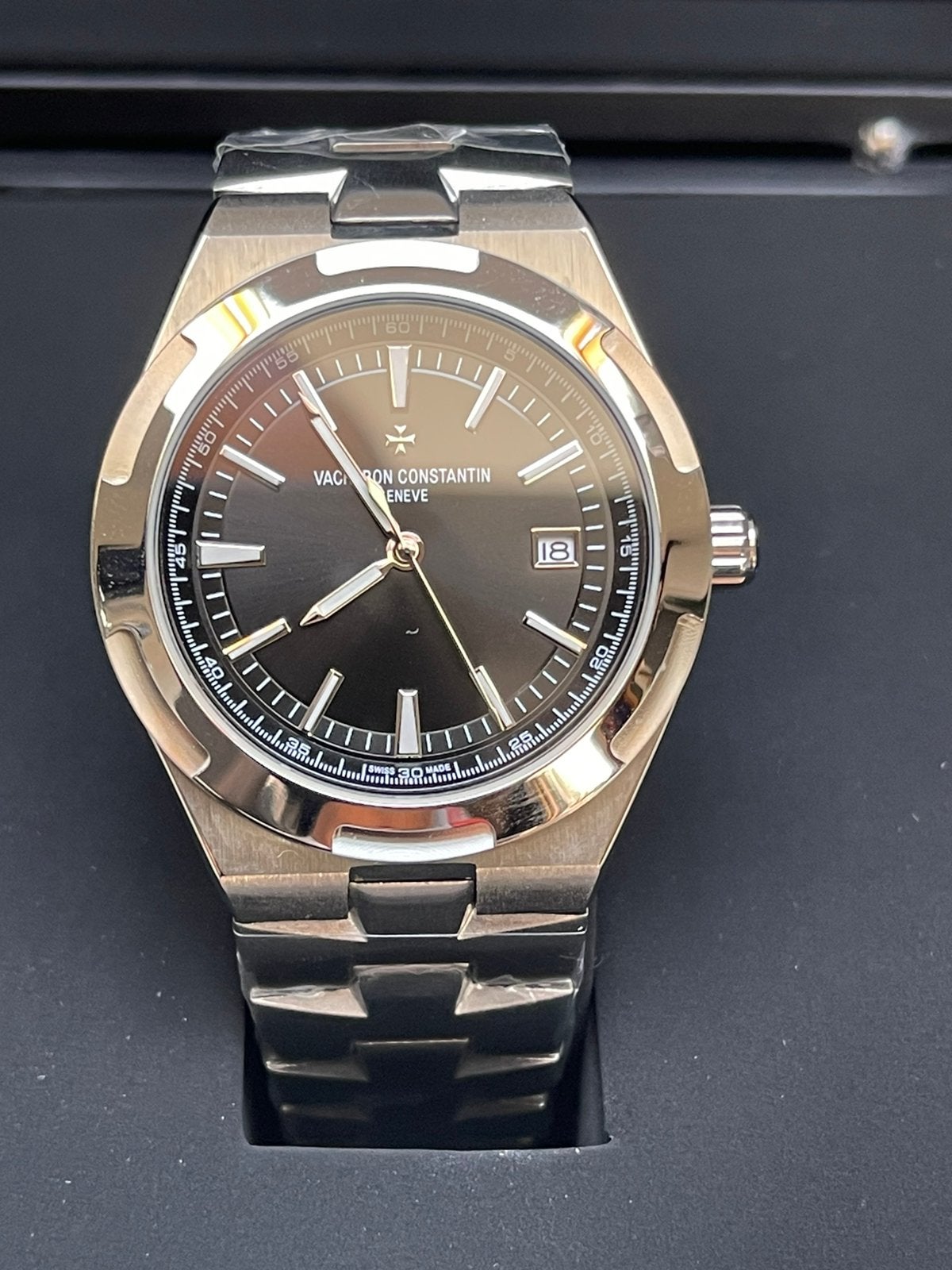 Vacheron Constantin, Handtassen en Accessoires, Sporthorloges, Ophalen, Nieuw, Zwart