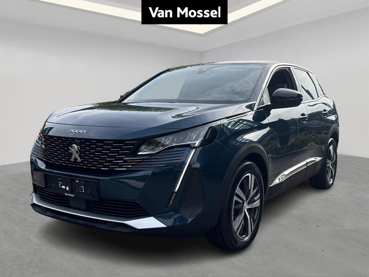 Peugeot 3008 1.5 BlueHDi 96kW S&S EAT8 Allure, Auto's, Gebruikt, 135 g/km, 4 cilinders, Blauw