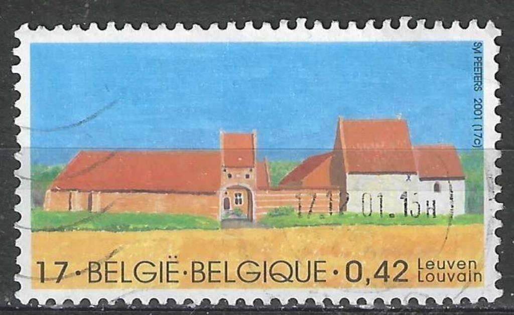 Belgie 2001 - Yvert 3014 /OBP 3019 - Heilige Geesthof (ST), Postzegels en Munten, Postzegels | Europa | België, Verzenden, Gestempeld