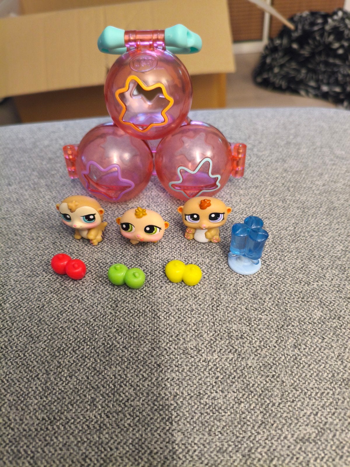 Littlest Pet Shop Hamster drieling, Kinderen en Baby's, Ophalen of Verzenden, Gebruikt, Jongen of Meisje