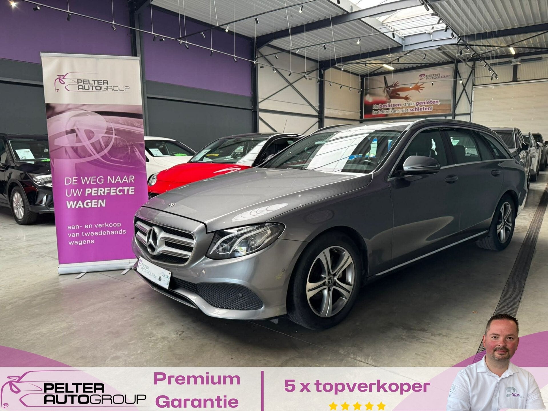 Mercedes-Benz E 200 CDI Blue Tec Automaat Navi, Auto's, Mercedes-Benz, 4 cilinders, 0 kg, Bedrijf, 5 deurs
