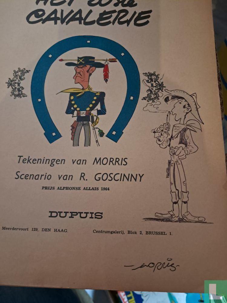 Dessin original complet de Lucky Luke (Rare) Morris, Livres, BD, Une BD, Enlèvement, Utilisé, Morris