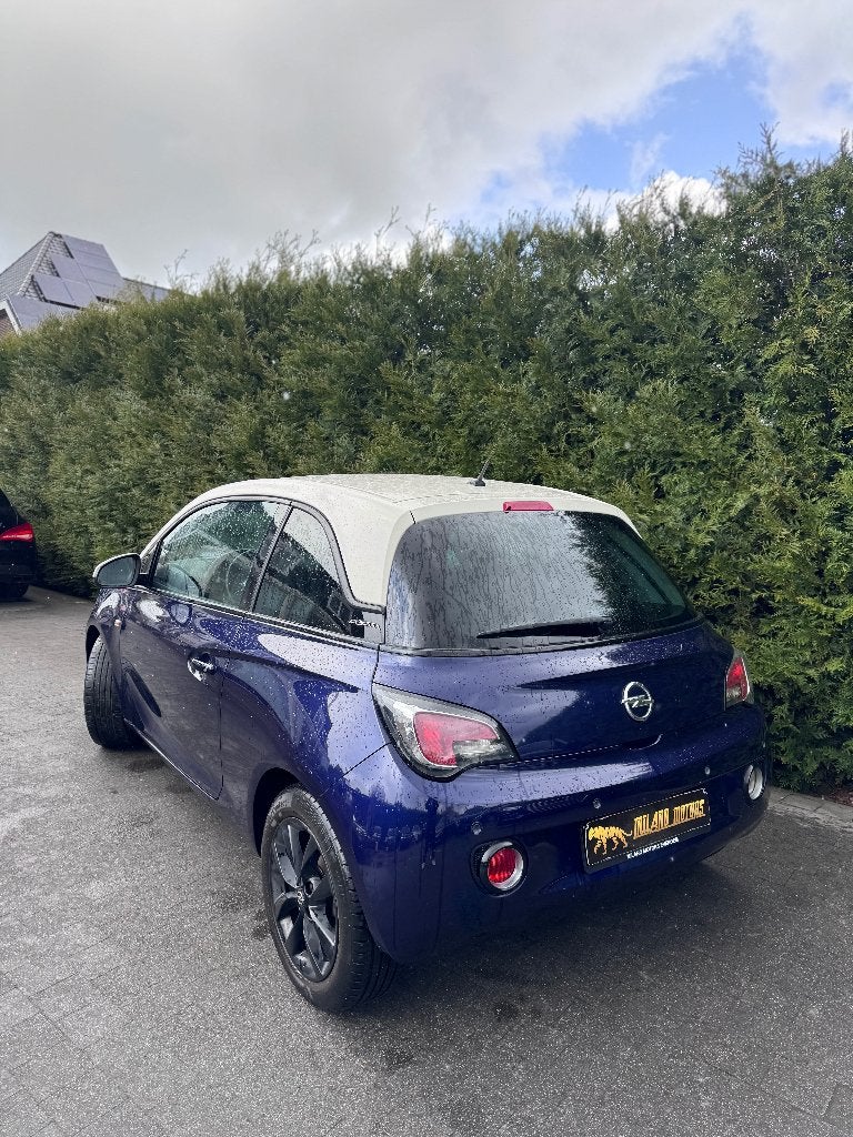 Opel Adam 1.4 100PK, Voorwielaandrijving, https://public.car-pass.be/vhr/d2b1f752-aef0-45d1-9849-0f930a73d007, 4 cilinders, Blauw