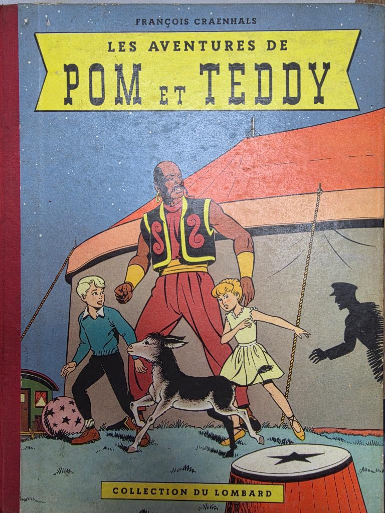 Les aventures de Pom et Teddy (Tome 1) EO 1956, Livres, Enlèvement ou Envoi