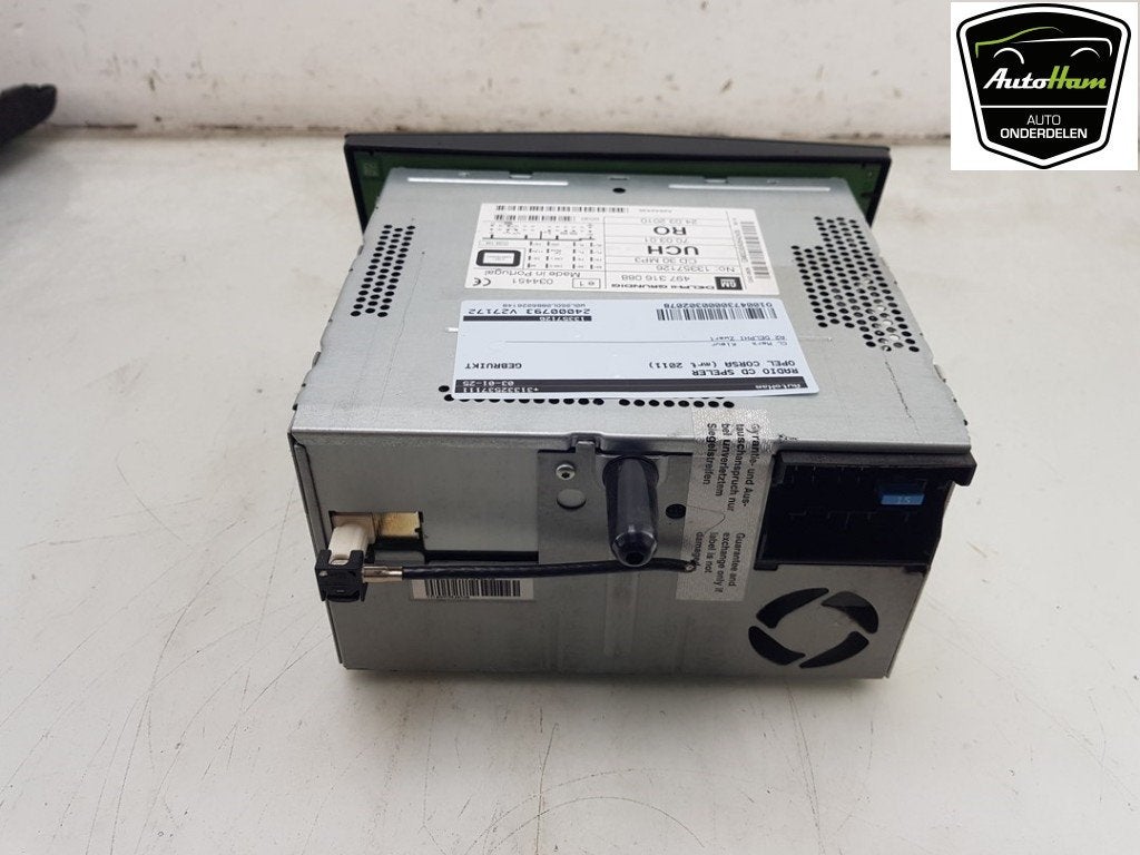 RADIO Opel Corsa D (01-2006/12-2014) (|13357126|13289927|), Auto-onderdelen, Gebruikt, Opel