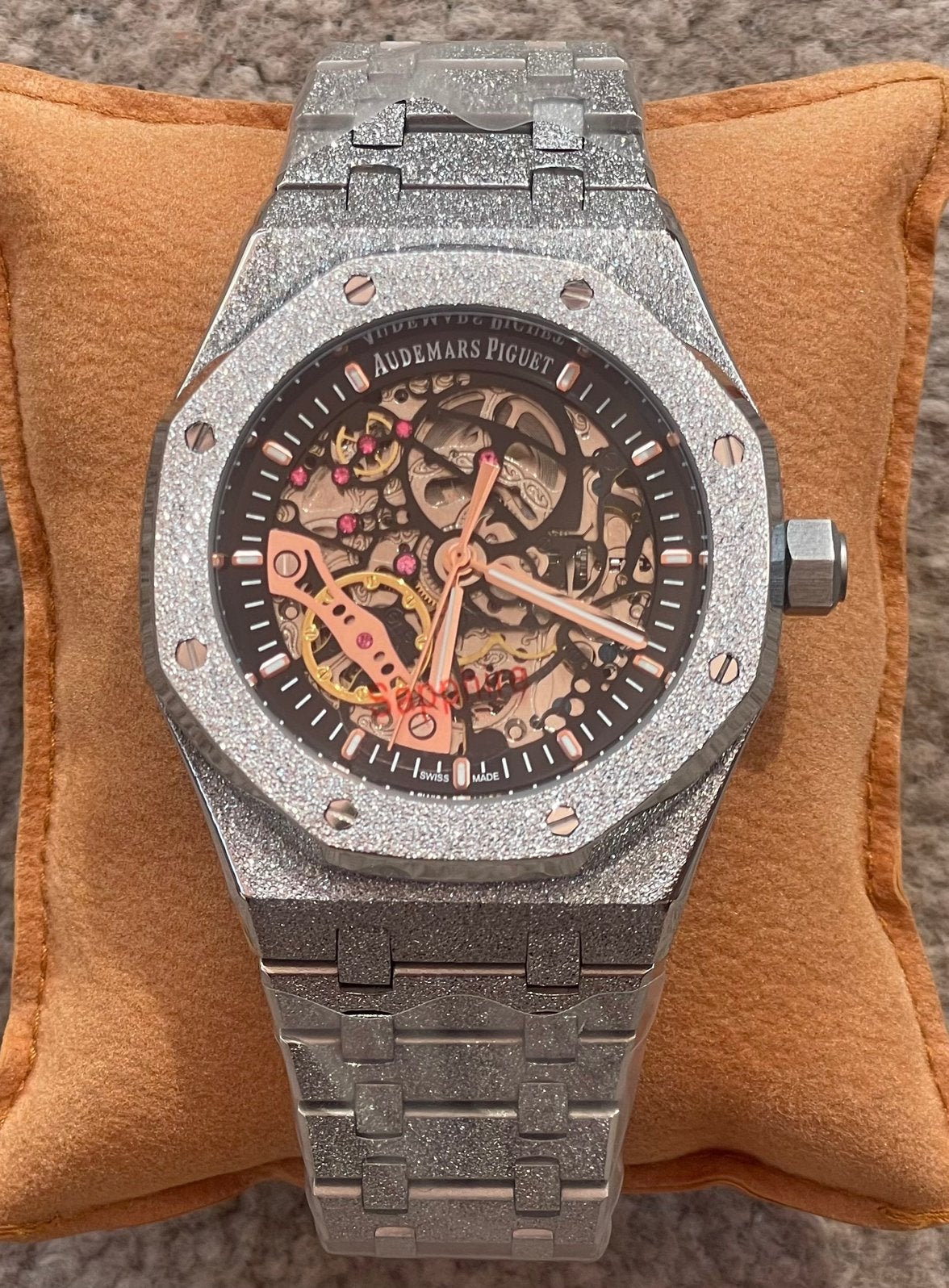 Audemars Piguet Royal Oak Skeleton, Overige merken, Staal, Staal, Polshorloge